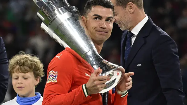 Cristiano Ronaldo: 3 Gelar Timnas Portugal yang Mengesankan