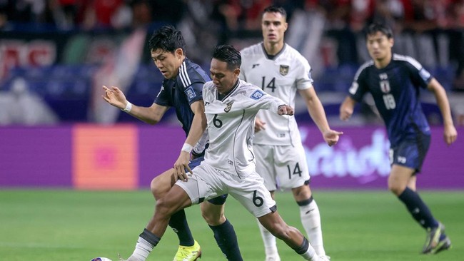 Jepang Tundukkan Timnas Indonesia, Tiga Gol Tanpa Balas di Babak Pertama